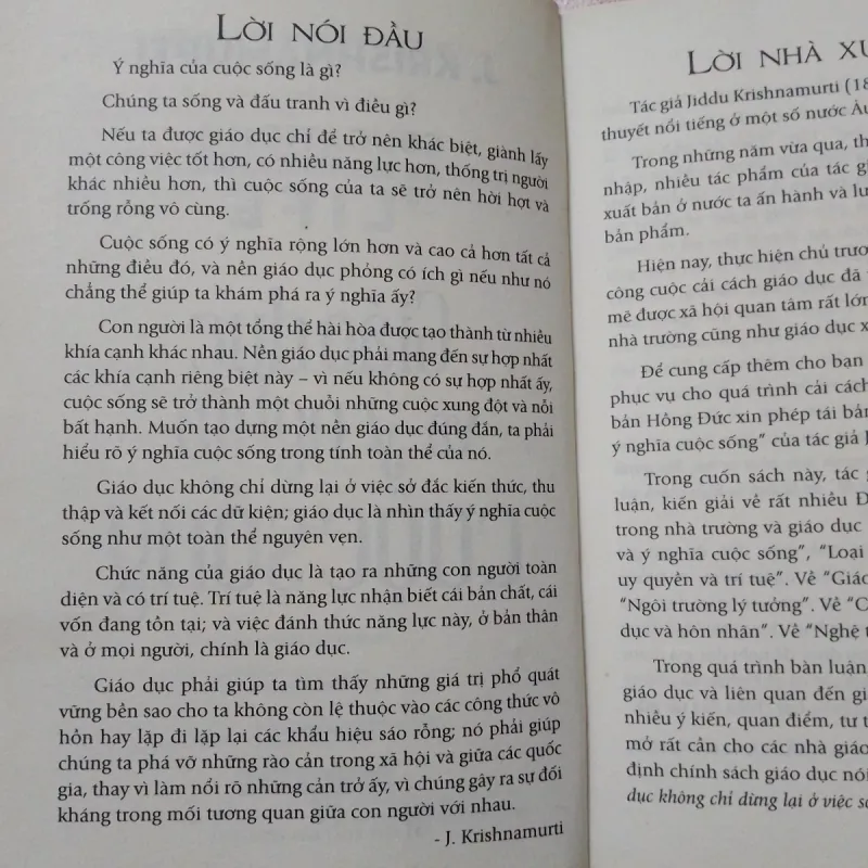 Giáo dục và ý nghĩa cuộc sống 746753