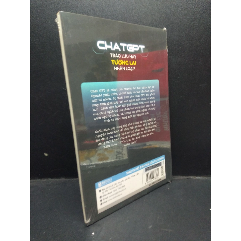 Chat GPT trào lưu hay tương lai nhân loại Lưu Quỳnh mới 100% HCM.ASB2003 khoa học kỹ thuật 913880