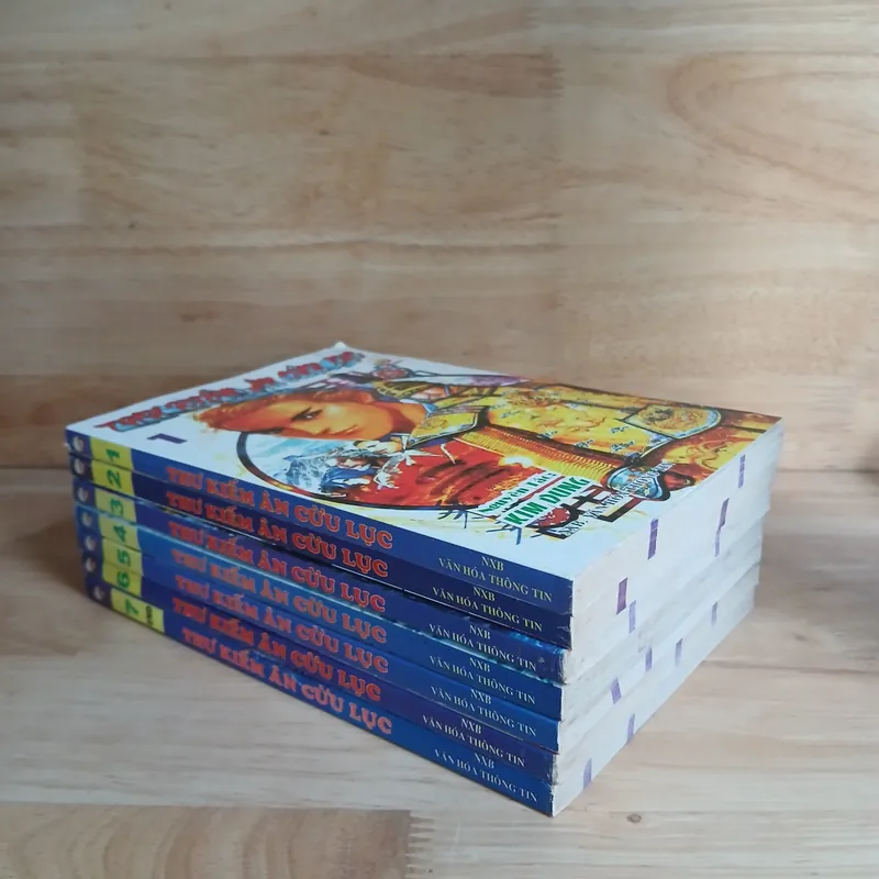 Truyện Tranh Thư Kiếm Ân Cừu Lục (Bộ 7 Tập) - Kim Dung 139508