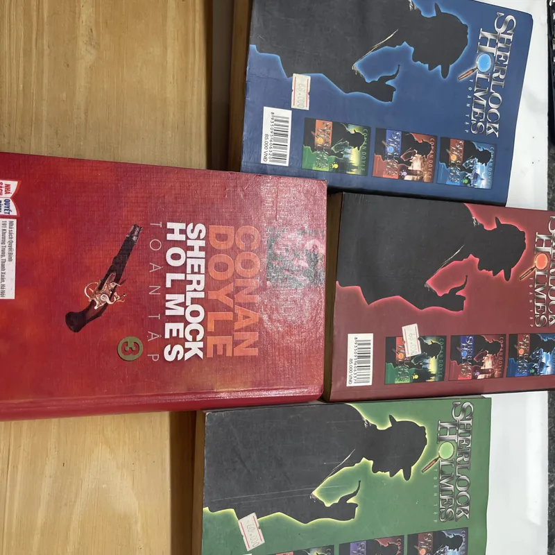 Sherlock holmes Bộ 3 tập tặng thêm quyển bìa cứng 572378