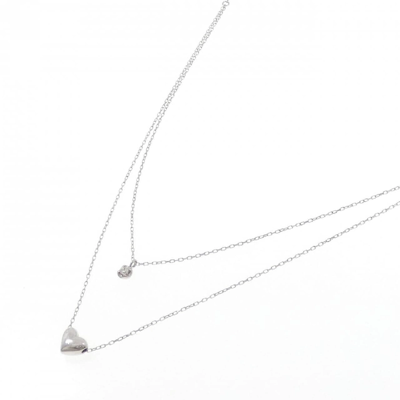 K10WG Dây chuyền hình trái tim bằng đá cubic - Hàng hiệu Authentic 857995