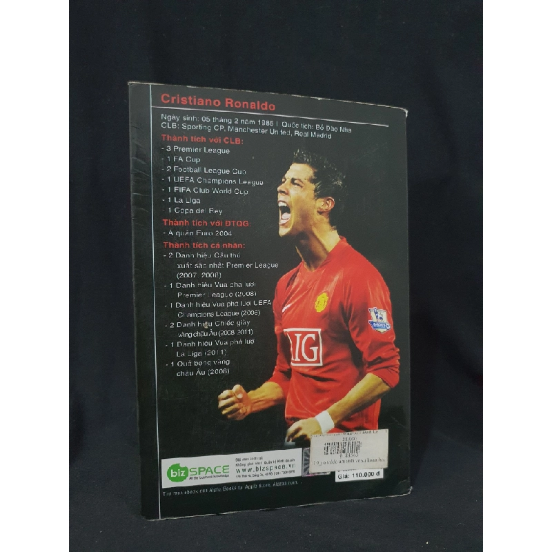 RONALDO mới 70% 2012 HSTB.HCM205 Luca Caioli SÁCH DANH NHÂN 351651