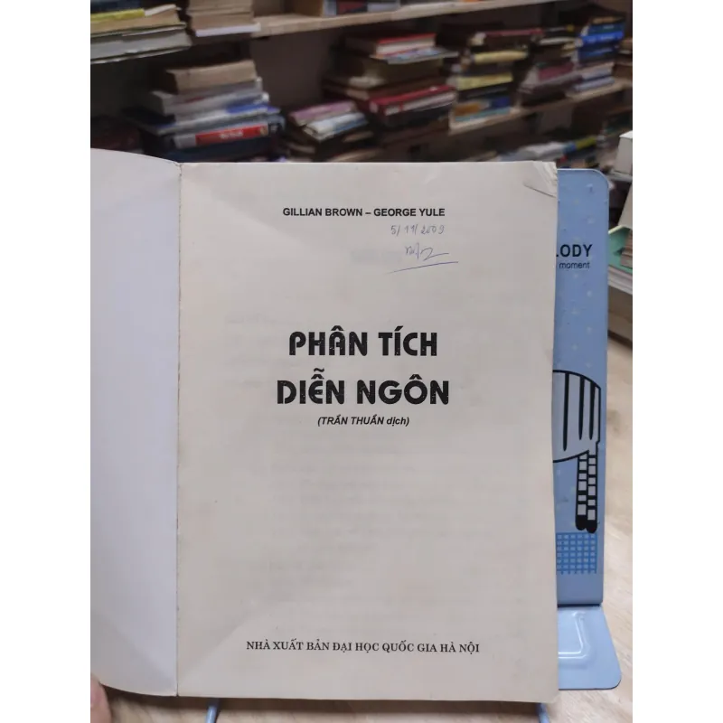 sách: Phân tích diễn ngôn - Trần Thuần (Dịch) (A1) 568290