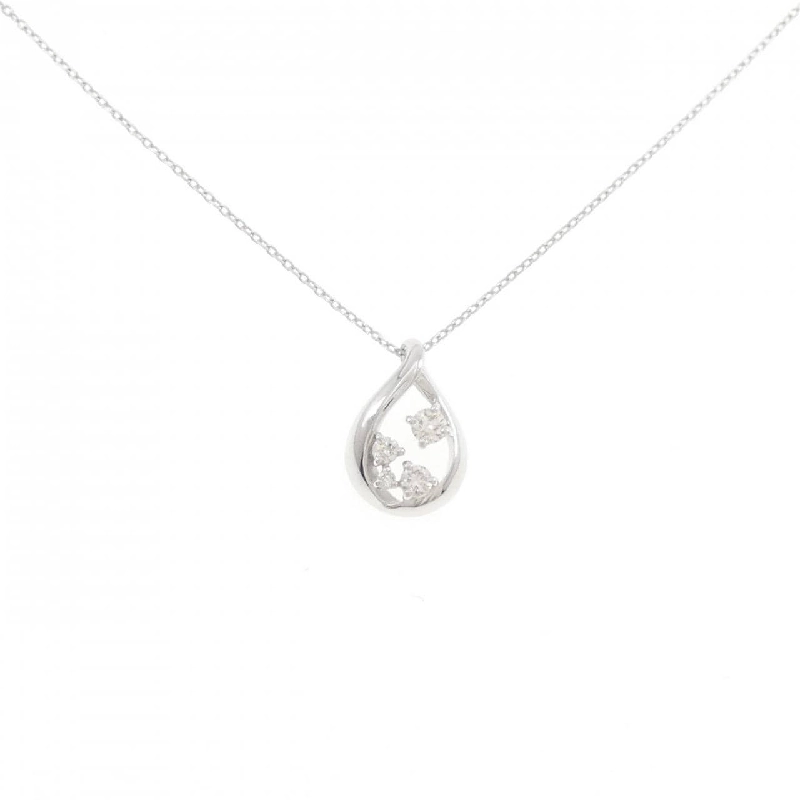 K18WG Dây chuyền kim cương - Hàng hiệu Authentic 861229