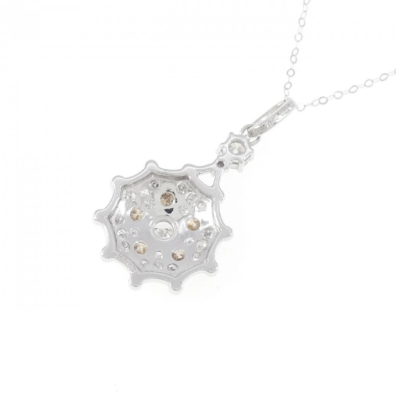 K18WG/750WG Dây chuyền kim cương 1.20CT - Hàng hiệu Chính hãng 863439