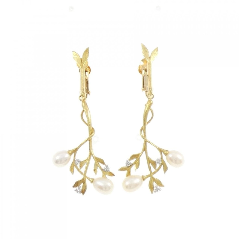 Nakashima Kunio Bông tai Ngọc trai nước ngọt - Hàng hiệu Authentic 848714