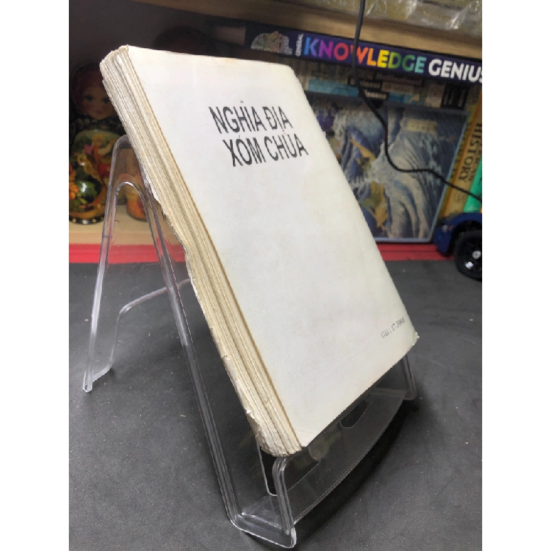 Nghĩa địa xóm chùa mới 70% ố bẩn có dấu mộc và viết nhẹ trang đầu 1999 Đoàn Lê HPB0906 SÁCH VĂN HỌC 451267