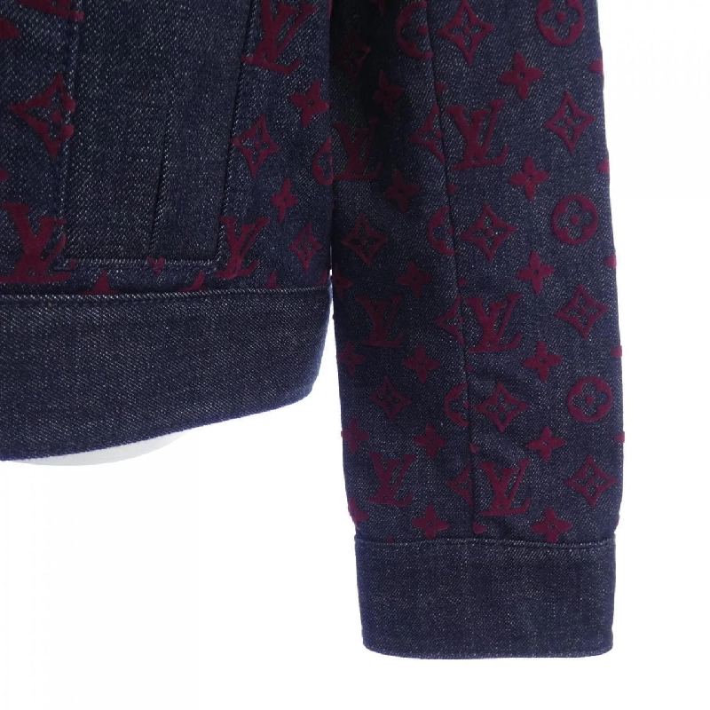 Áo khoác denim LOUIS VUITTON フロックド モノグラム FPJA35AAX - Hàng hiệu Authentic 820520