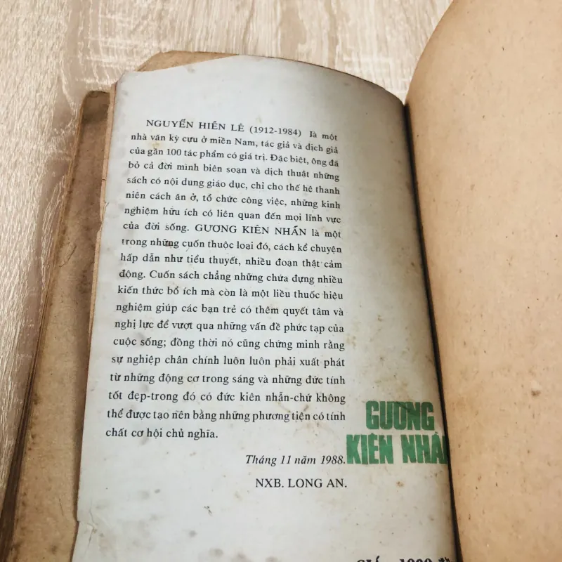 GƯƠNG KIÊN NHẪN – Nguyễn Hiến Lê 928950