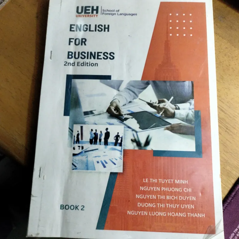 Tiếng anh chuyên ngành 2 ĐH Kinh tế TP Hồ Chí Minh, lĩnh vực kinh doanh 1005122