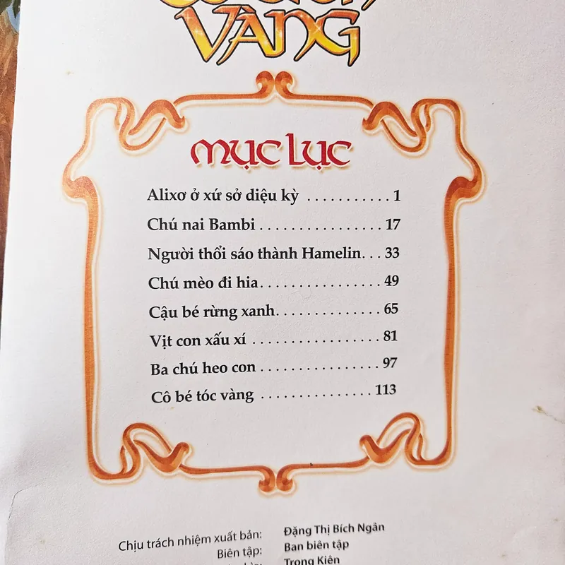 Những câu chuyện cổ tích vàng - Giấy màu cứng in đẹp 564571