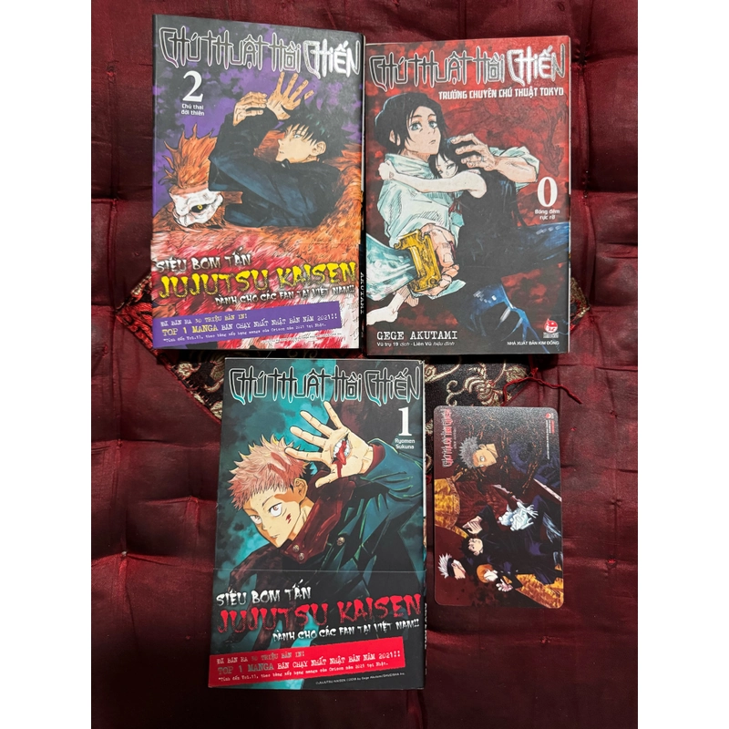 Combo 3c Chú thuật hồi chiến (truyện Anime) 471648