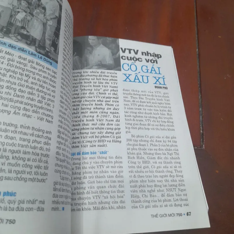 THẾ GIỚI MỚI số 750 ngày 3.9.2007 1030777