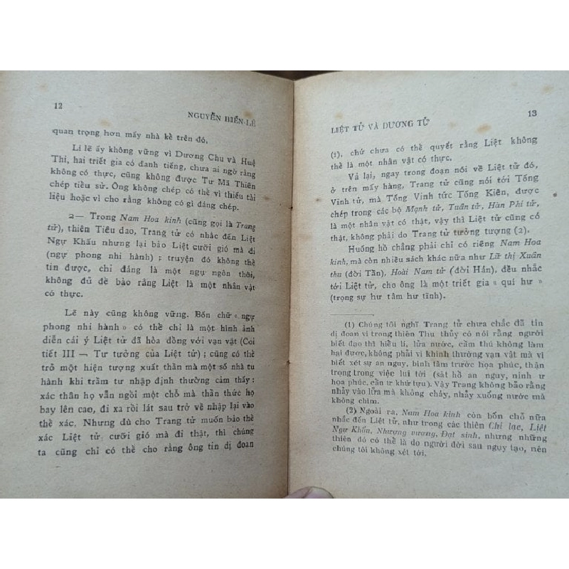 Liệt tử và dương tử - Nguyễn Hiến Lê 995717