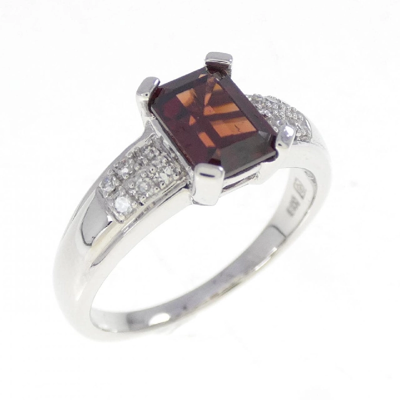 Nhẫn Zircon K18WG - Hàng hiệu Chính hãng 852956