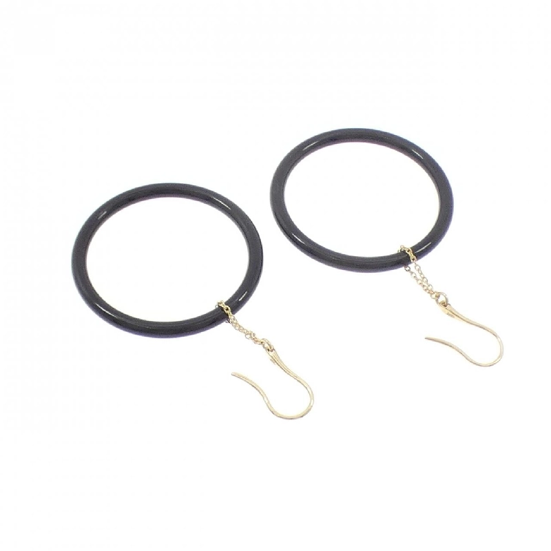 K18YG Onyx Bông tai - Hàng hiệu Chính hãng 864369