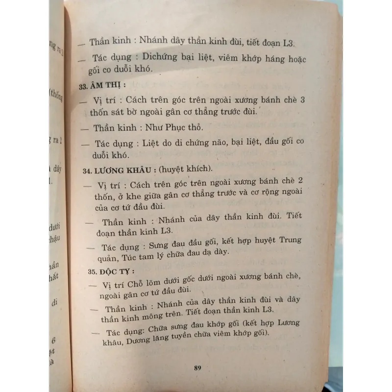 THỰC HÀNH CHÂM CỨU Y KHOA - BÁC SĨ TRẦN VĂN KỲ 996043