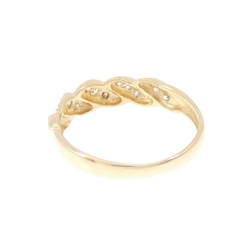 Nhẫn kim cương K18YG 0.20CT 671711