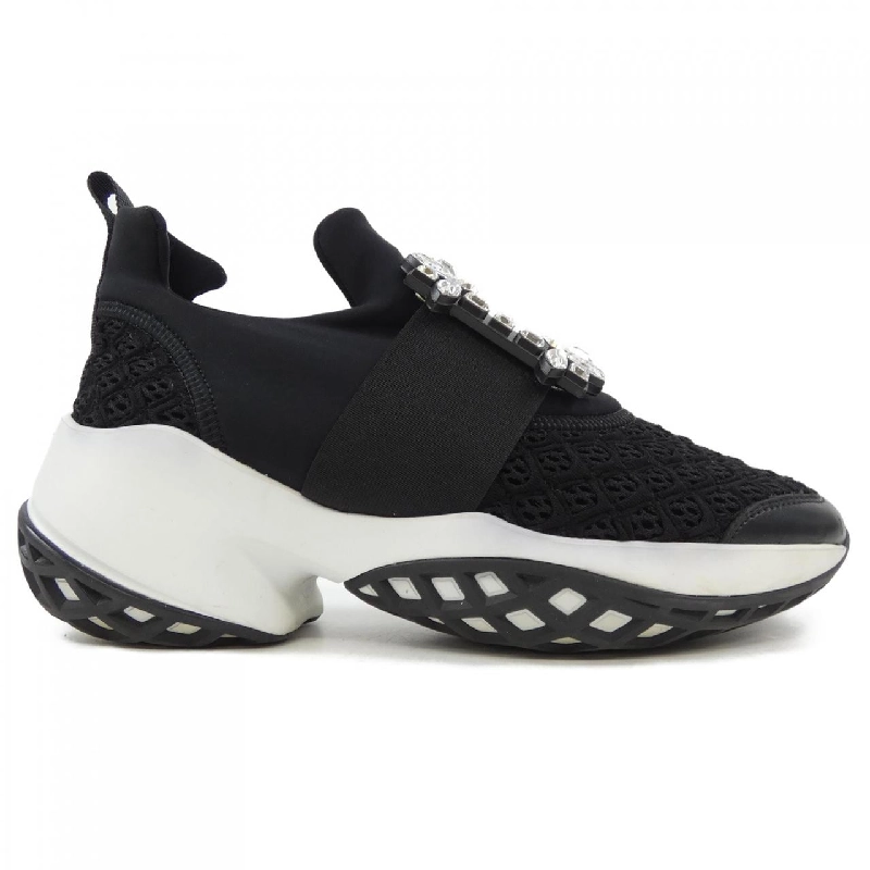 Giày sneaker ROGER VIVIER Viv' Run Strass Buckle - Hàng hiệu Authentic 827527