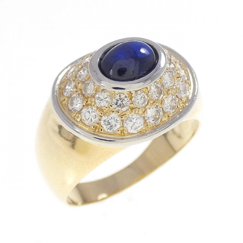 Nhẫn Sapphire K18YG/K18WG 1.36CT - Hàng hiệu Chính hãng 849904