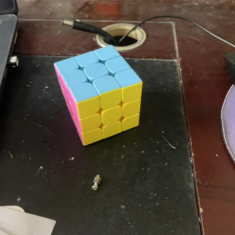 Rubik 3x3 Stickerless Cao Cấp – Xoay Mượt, Bo Góc Tốt 748936