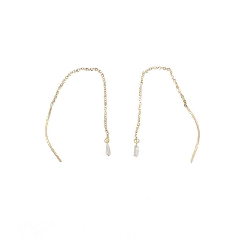 Bông tai kim cương K18YG 0.04CT - Hàng hiệu Chính hãng 867505