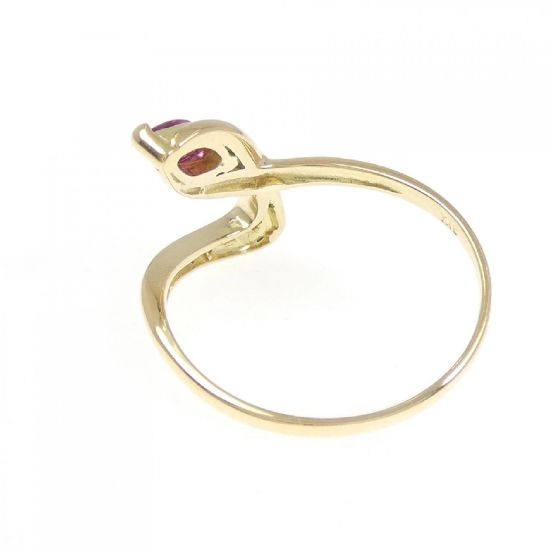 Nhẫn Ruby K18YG - Hàng hiệu Chính hãng 851853