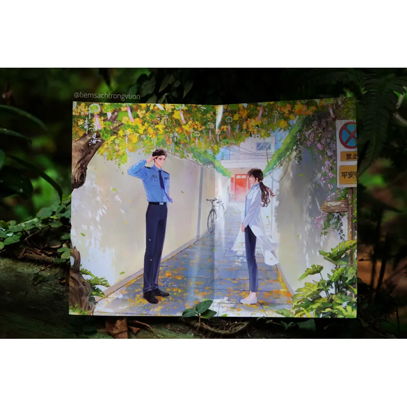 Ngôn tình (tiếng Trung) - Hà Thanh Hải Yến - Quất Tử Bất Toan - Bản in viền, đủ phụ kiện  599941