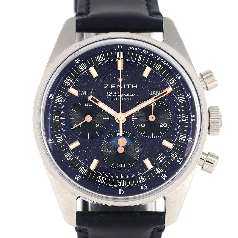 Zenith Chronomaster Original Triple Calendar Aventurine LTD 03.3402.3610/53.C917 SS Automatic - Hàng hiệu Authentic 880772
