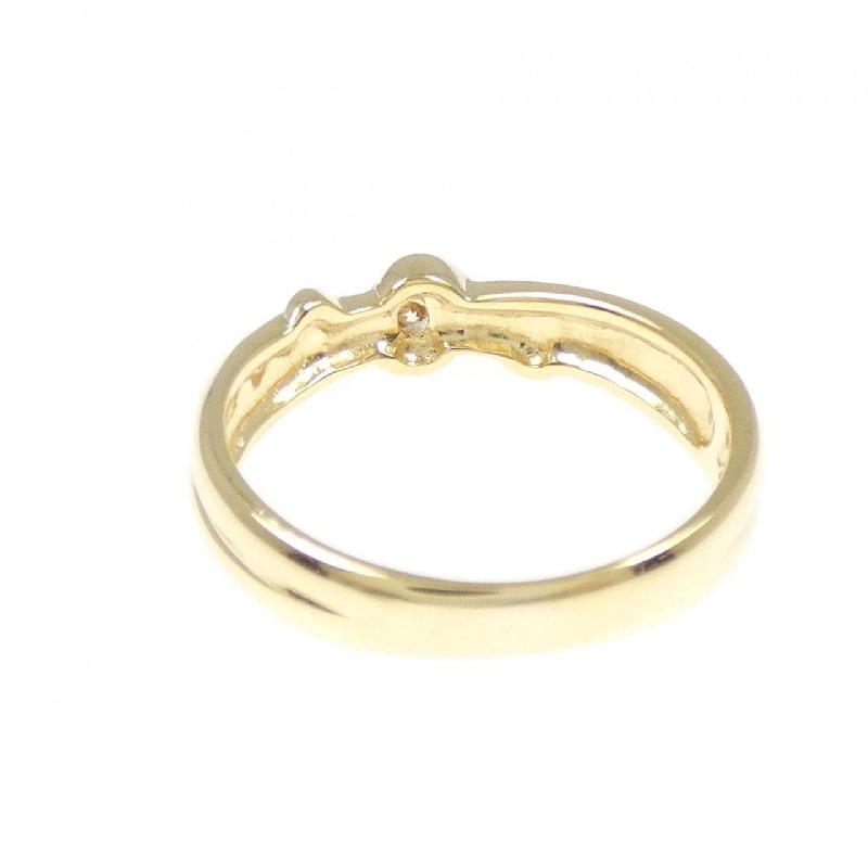 Nhẫn kim cương K18YG 0.09CT 667161