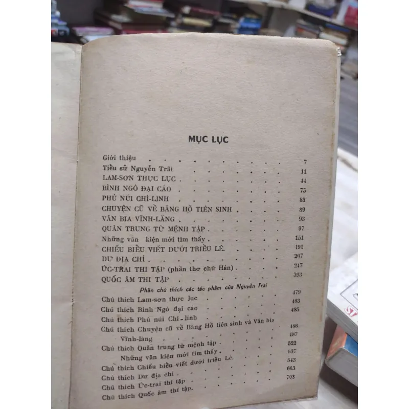 sách: Nguyễn Trãi Toàn tập - Viện sử học (A1) 573051