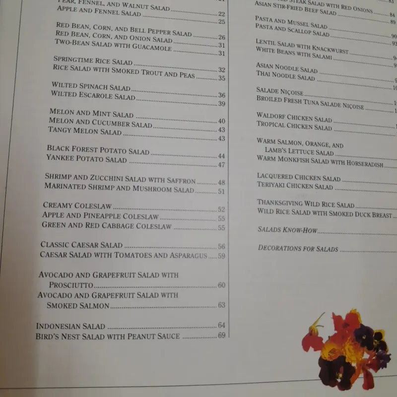 Perfect SALADS- Sách chỉ dẫn là các món Rau Củ Quả trộn kiểu Âu. Tg. Anne Willan 785750