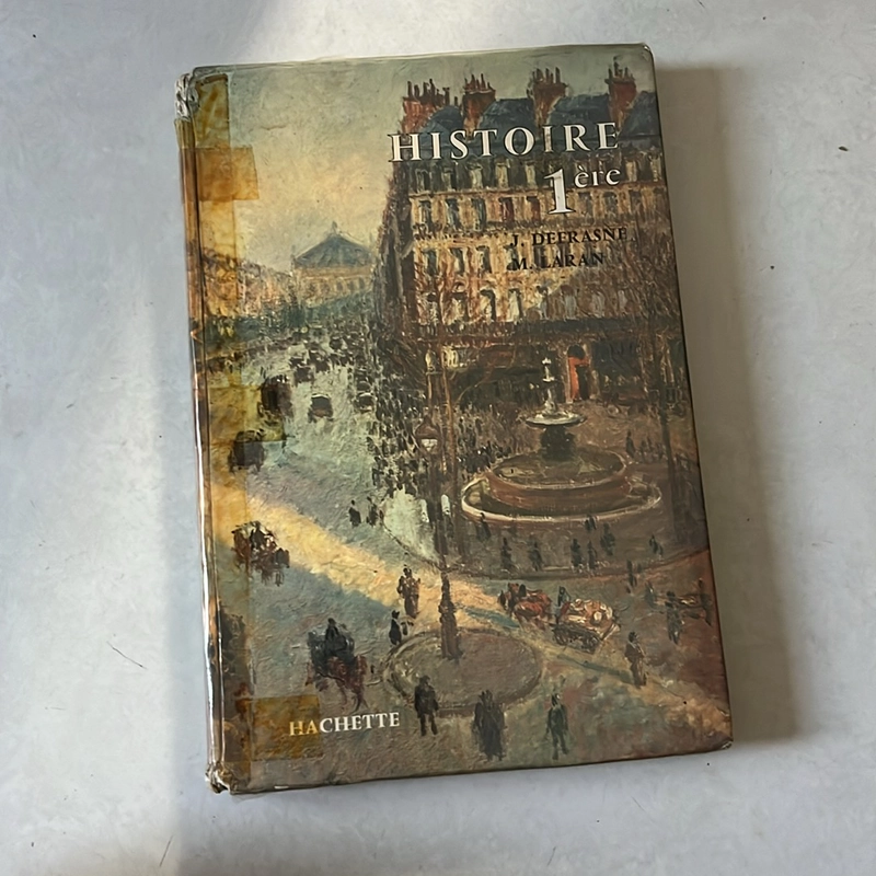 HISTOIRE CLASSE DE 1ère, JEAN DEFRASNE, MICHEL LARAN, ÉDITIONS HACHETTES, 1973 503476