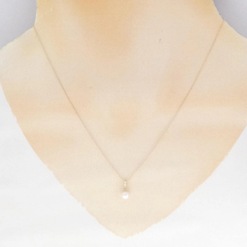 K18YG Chuỗi ngọc trai Akoya 4.7mm - Hàng hiệu Chính hãng 855612