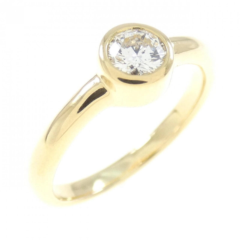 Nhẫn kim cương K18YG 0.244CT 672897