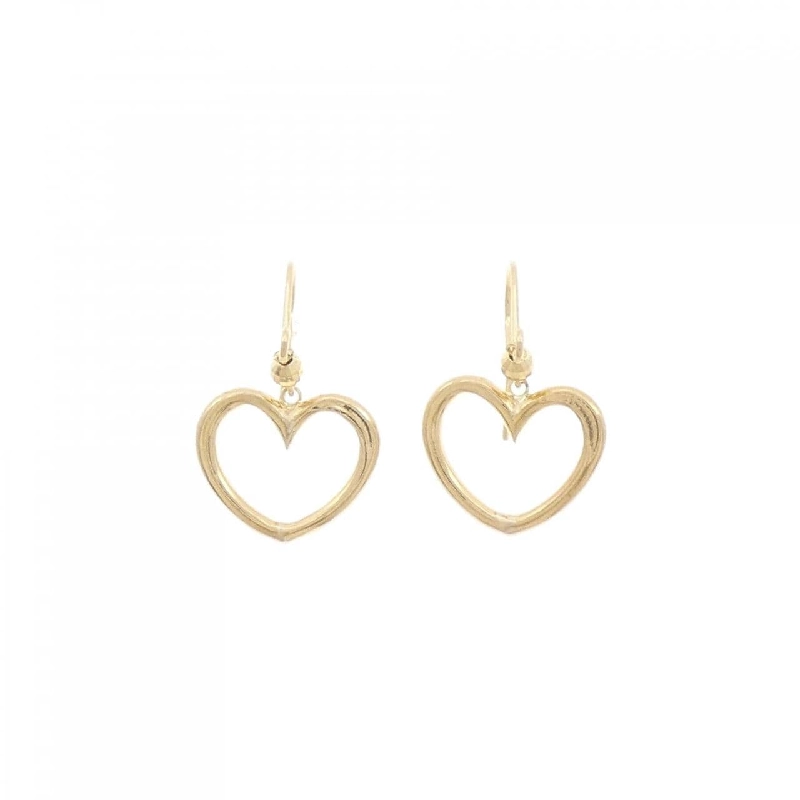 K18YG Bông tai hình trái tim - Hàng hiệu Chính hãng 867769