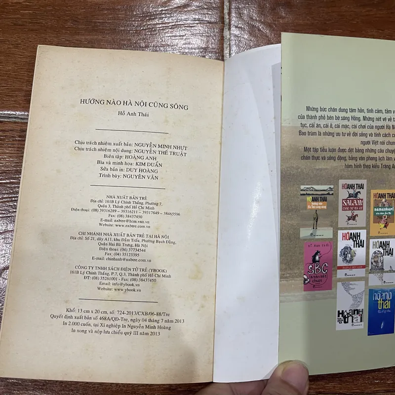 Hướng nào Hà Nội cũng sông - Hồ Anh Thái (7) 607521