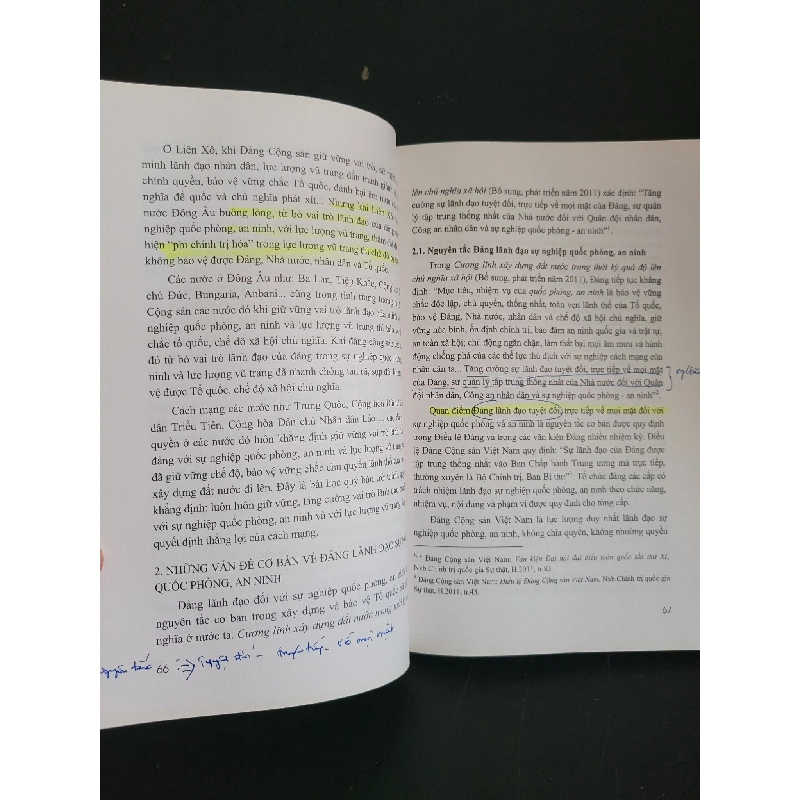 Giáo trình giáo dục quốc phòng và an ninh dùng cho hệ đào tạo cao cấp lý luận chính trị mới 80% highlight, bẩn nhẹ, có chữ viết, gạch chân 2021 Học viện chính trị quốc gia Hồ Chí Minh HCM3004 GIÁO TRÌNH, CHUYÊN MÔN 918542