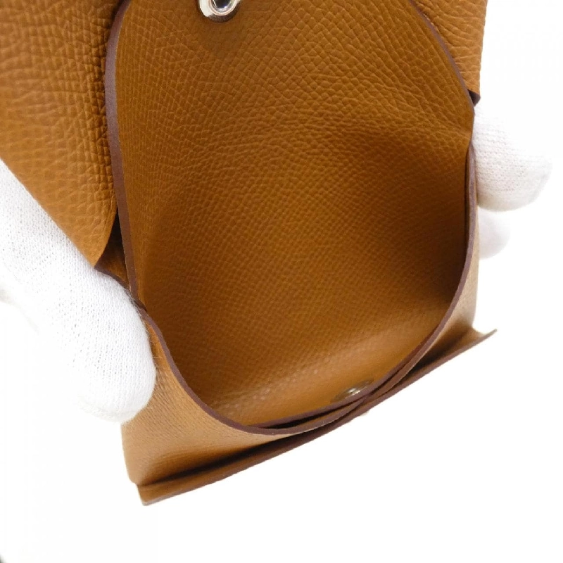 【Sản phẩm chưa sử dụng】Ví tiền Hermes Calvi Duo 083035CK 621512