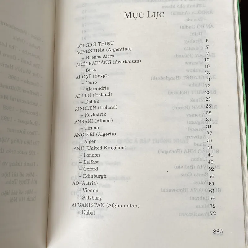 NHỮNG THÀNH PHỐ NỔI TIẾNG THẾ GIỚI,bìa cứng (xb 2001) 697954