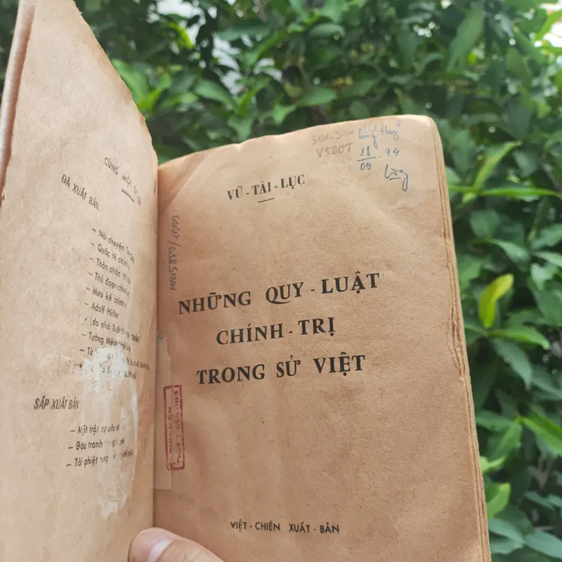 Những Quy Luật Chính Trị Trong Sử Việt - Vũ Tài Lục 561054