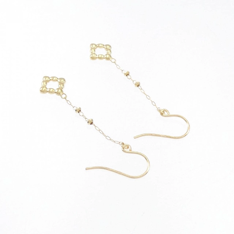 K18YG Bông tai kim cương 0.08CT - Hàng hiệu Chính hãng 871993