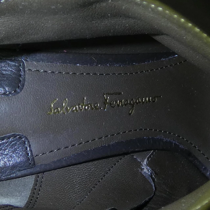 【Mã giảm giá】Salvatore Ferragamo SALVATORE FERRAGAMO Giày boot 664466