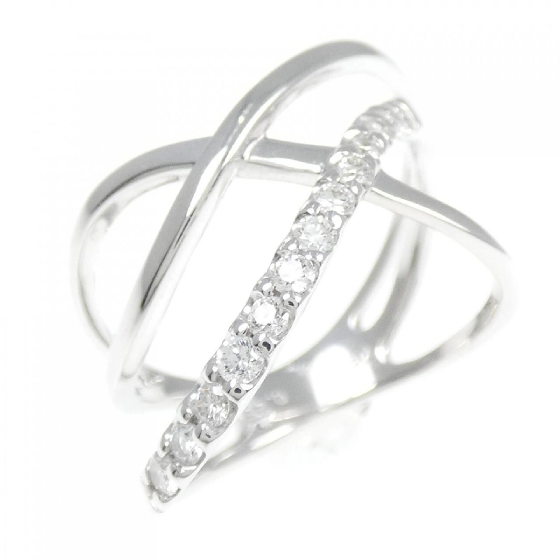 Nhẫn kim cương K18WG 0.25CT 672110