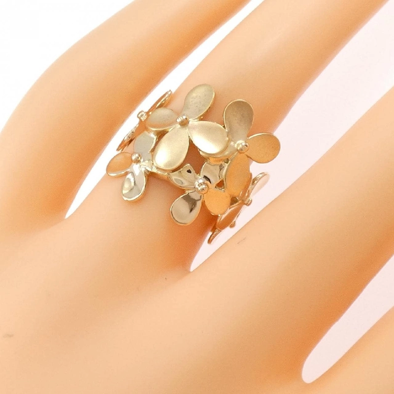 Nhẫn hoa K18PG - Hàng hiệu Authentic 851814