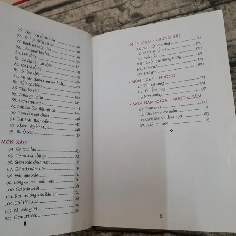 117 MÓN CHAY thông dụng. T Giả Triệu Thị Chơi... 737823