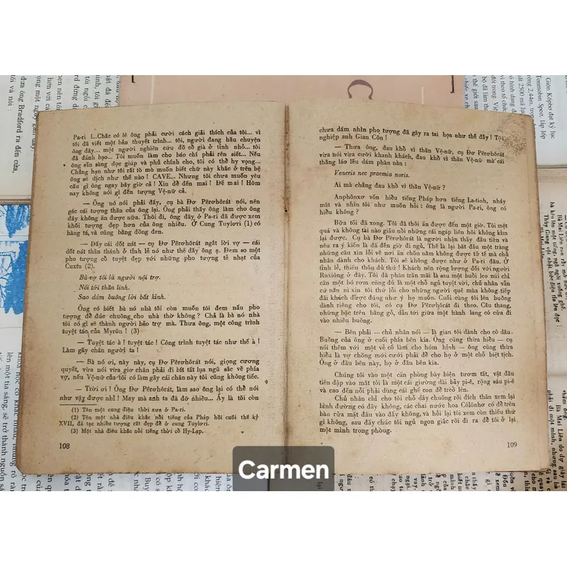 CARMEN - Tác phẩm VH kinh điển của nhà văn Prosper Mérimée , 703523