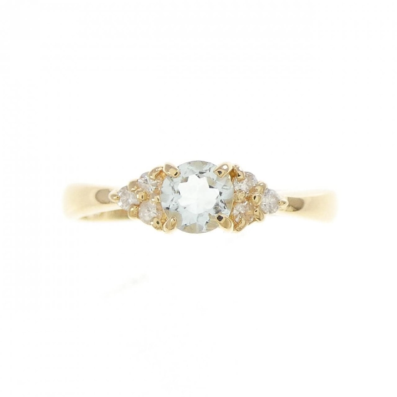 Nhẫn Aquamarine K18YG - Hàng hiệu Chính hãng 854857