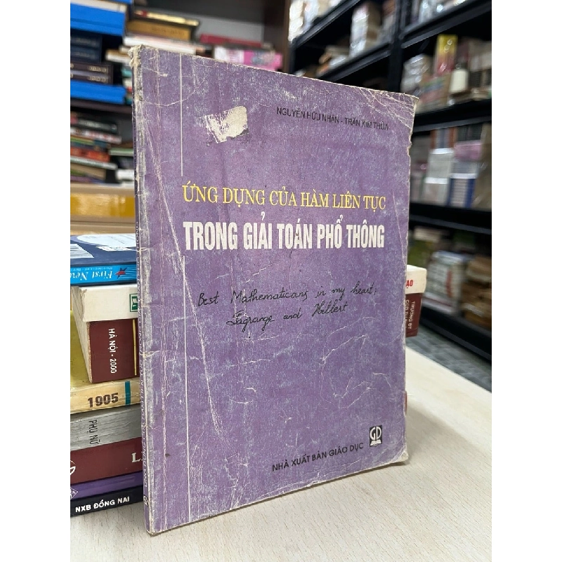 Ứng dụng của hàm liên tục trong giải toán phổ thông - Nguyễn Hữu Nhân, Trần Kim Thoa 728231