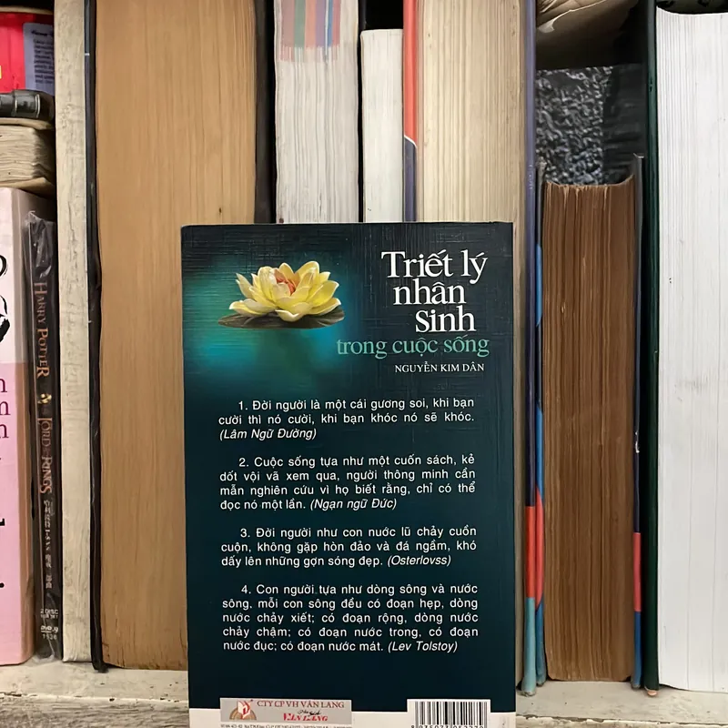 II Sách Kỹ Năng: Triết Lý Nhân Sinh - Nguyễn Kim Dân - 2008 573361